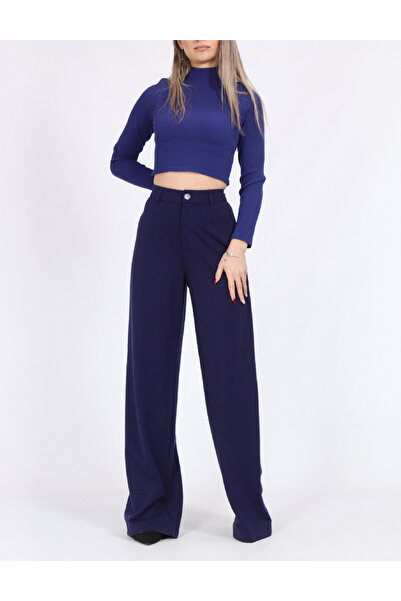 ONLY Pants, Navy blue