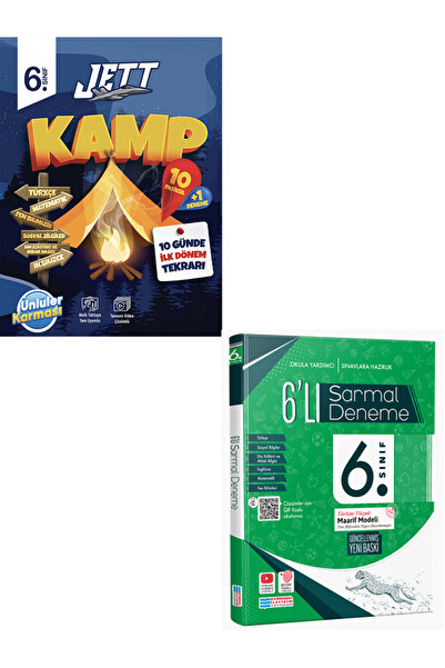 Efsane Yayınları 6.Sınıf Ünlüler Karması 1.Dönem JETT KAMP 10 Günde İlk Dönem...