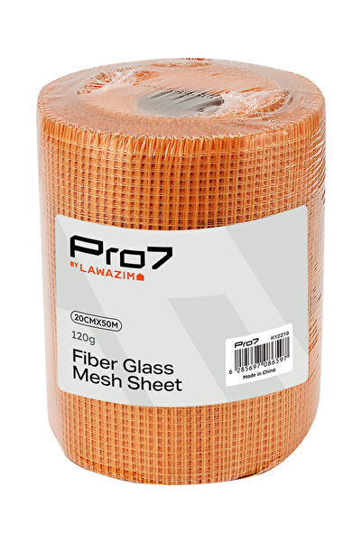 Lawazim Pro7 Mesh Roll 20cmx50m - Fiberglass Joint Tape 120g