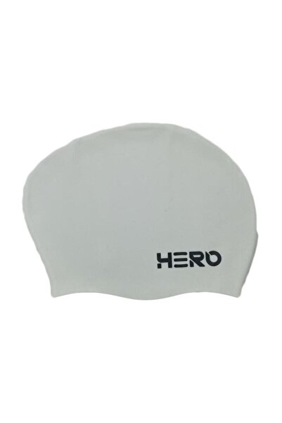 Hero Casca inot din silicon, Big, Alb
