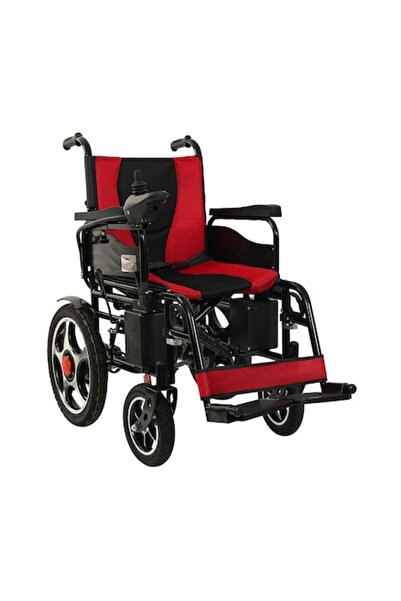 Tesa Electric wheelchair, foldable, folding handles, max. 135 kg Red, TMS 099