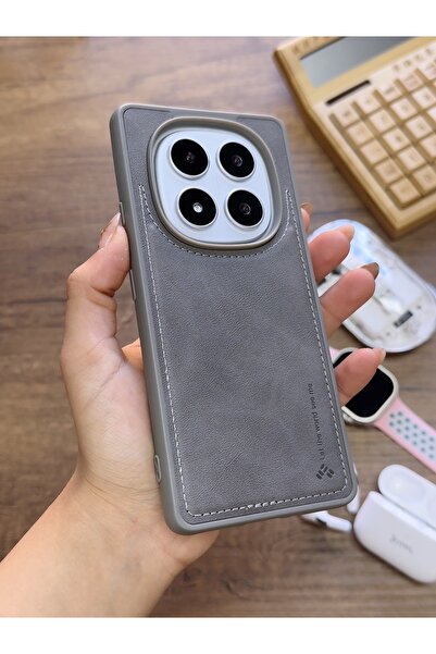 MTL Redmi Note 14 Pro Plus 5G Uyumlu Premium Deri Dokulu Darbelere Karşı Daya...