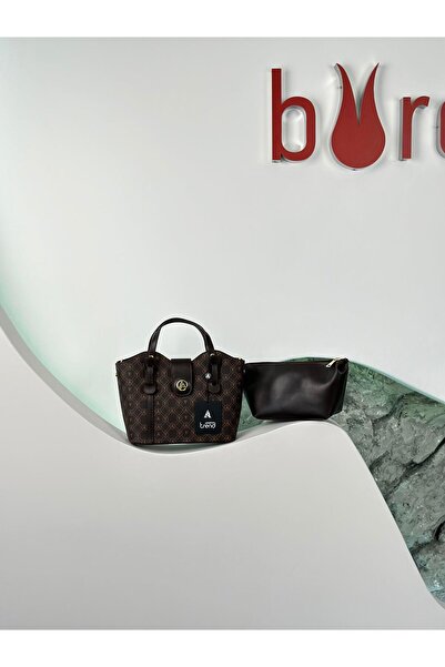 Armine Ar Logo Handbag Arm151 Brown