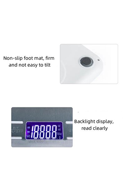 CIMIA Electric Digital Food Scale,Gram Scale Multi-Functional Kitchen Scale,LCD Display weighing scale