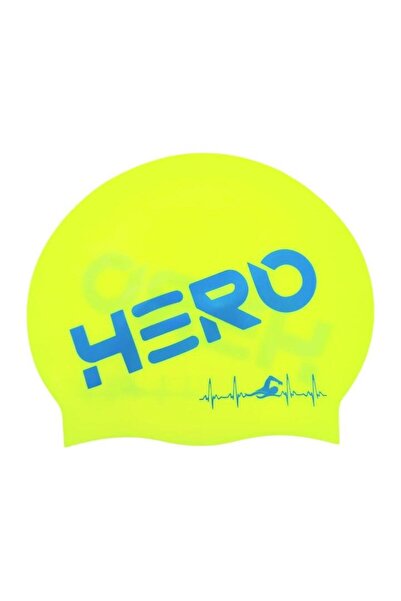 Hero Casca inot silicon Hero, (Heart Rate logo mic), Galben