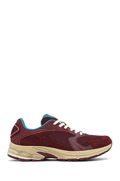 Derimod Studio Women's Burgundy Lace-Up Thick Sole Sneaker 25Afd435014