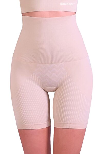 Sankom Patent Cooling Effect Short Shaper - High Waist Body Shaper Shorts