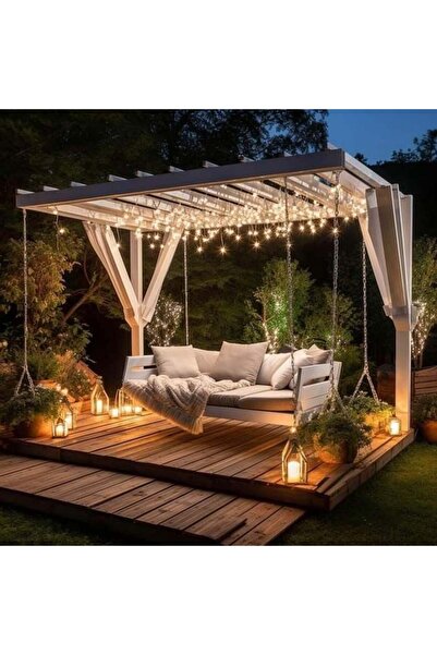 Bamena Wood Elegance Ahşap Salıncak