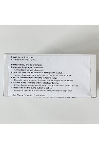 Generic Cervical Neck Traction Device - Inflatable Adjustable Neck Stretcher & Support Brace