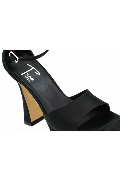 Tuna Platform High Heel Satin Women's Shoes - Plt8188