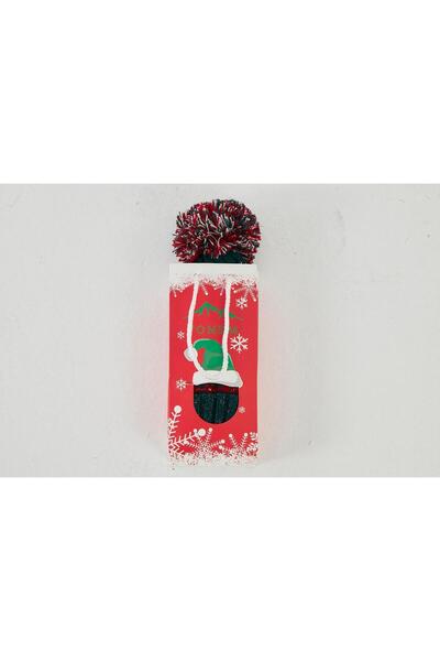 TRENDHİLL 7821 C200 Unisex New Year Patterned Beanie Red 7821