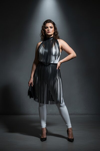 Angels Passion Plus Size Black Skirt Flight Flight Smooth Surface Gift Recommendation - Elegance a Quality