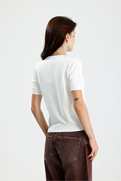 Figo Tricotaj de damă cu mânecă scurtă