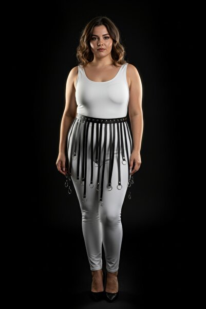 Angels Passion Plus Size Black Skirt Feminine Smooth Surface Style Owner for Women