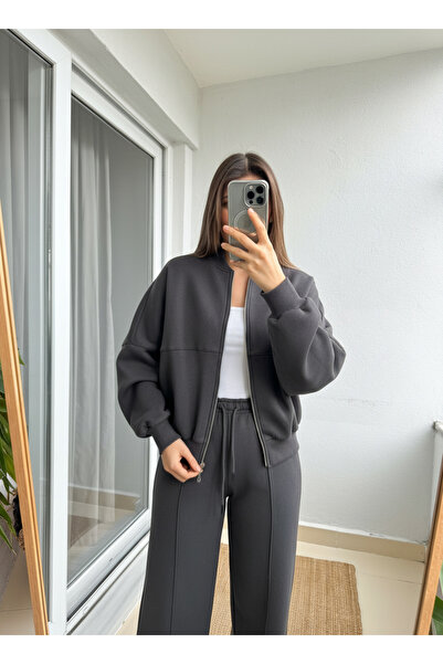 YAKAMEL Women's 3-Ply Premium Bomber Tracksuit Set