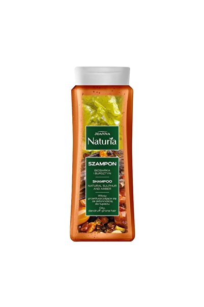 JOANNA Sampon antimatreata pentru par gras cu Sulf si chihlimbar Naturia, | 500 ml