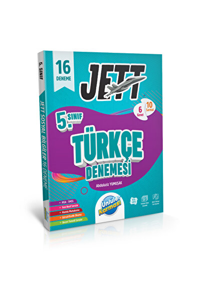 Ünlüler Karması 5. SINIF JETT TÜRKÇE 16'LI BRANŞ DENEMELERİ