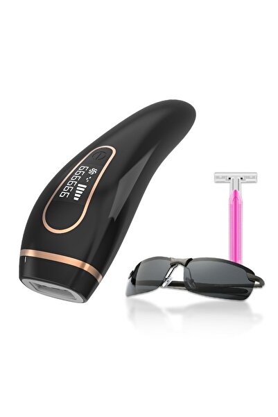 OEM Premium IPL Epilator, 99,9999 pulses, permanent hair removal, unisex, full-body, glossy black