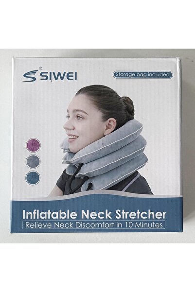 Generic Cervical Neck Traction Device - Inflatable Adjustable Neck Stretcher & Support Brace