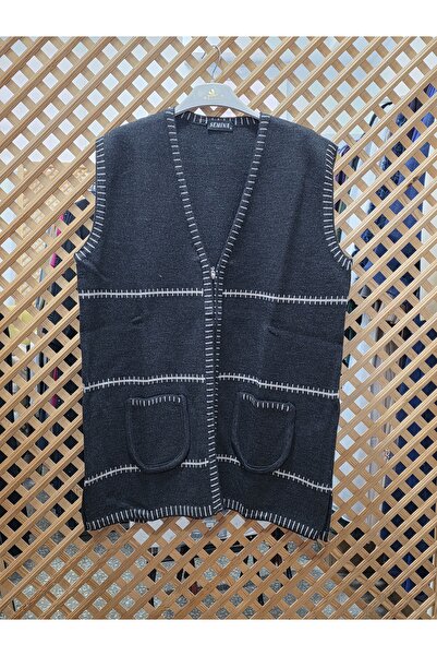 Semina سترة نسائية محبوكة بسحاب