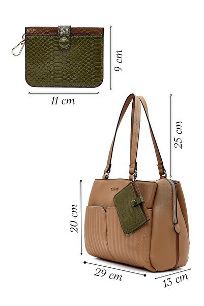 Derimod Women's Mink Long Strap Shoulder Bag 25Abd251318