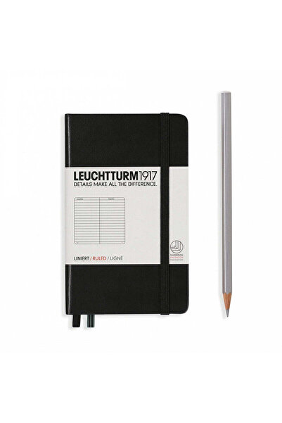 Leuchtturm1917 Leuchtturm 1917 A6 Bullet Journal Pocket, lined - black, 187 pages
