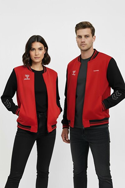 hummel Campus College Coat Red