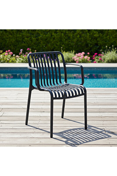 M D M W N كرسي بلاستيك بتصميم راقي بسيط