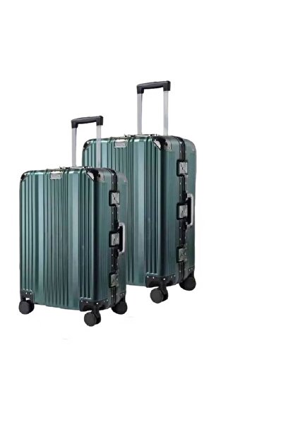 NKX حقيبة سفر أنيقة ذات هيكل صلب وعجلات دوارة بأربعة مقاس 20/24 بوصة