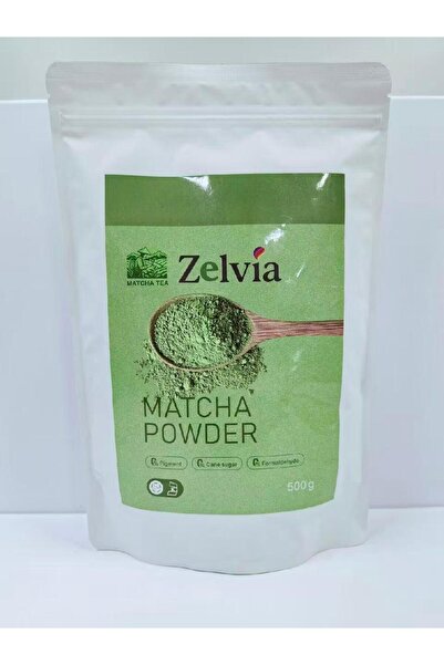 Zelvia شاي ماتشا اخضر فاخر 4A