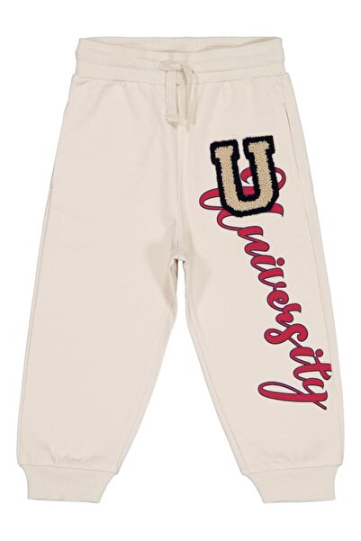 Civil Boys Φούτερ με στάμπα University για 2-5 ετών - Μπεζ 3-4 ετών