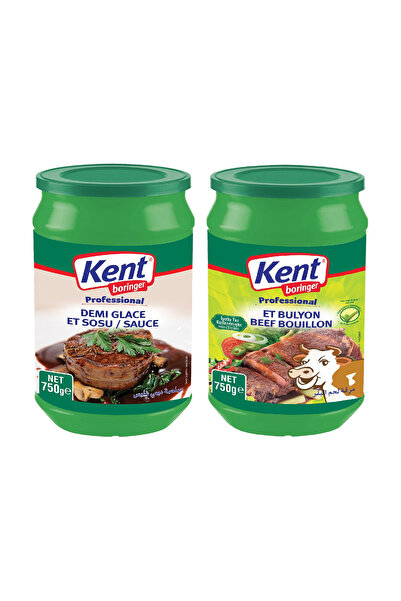 Kent Boringer 2’li Et & Izgara Lezzet Seti Et Bulyon750g ve Demi Glace Sos 75...