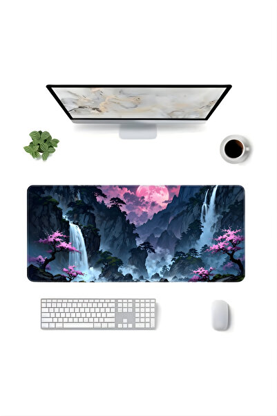 BLACK DEER 8 Different Model Stitched Edge 90X40 cm Digital Player Gaming Mouse Pad (Jungle Art)