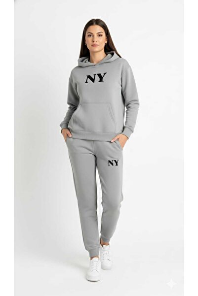 woonkey Premium Oversized Tracksuit Set Hooded Hoodie Jogger Minimal Design Soft Textured Streetwear