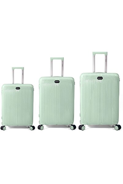 Benzi Set troler BZ 5819, 1 bagaj de cabină și 2 bagaje de cală, polipropilen...