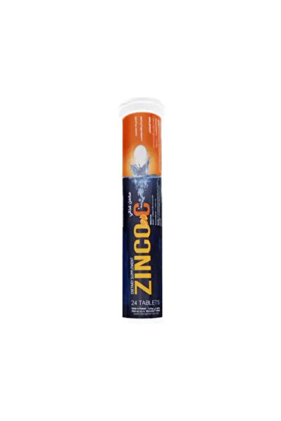 Zinco-C Zinko Vitamin C 1000 mg with Zinc - 24 Tablets