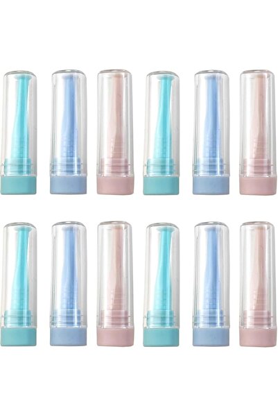 KASTWAVE 12PCS Hard Contact Lens Remover, RGP Plunger Inserter (Multicolor)
