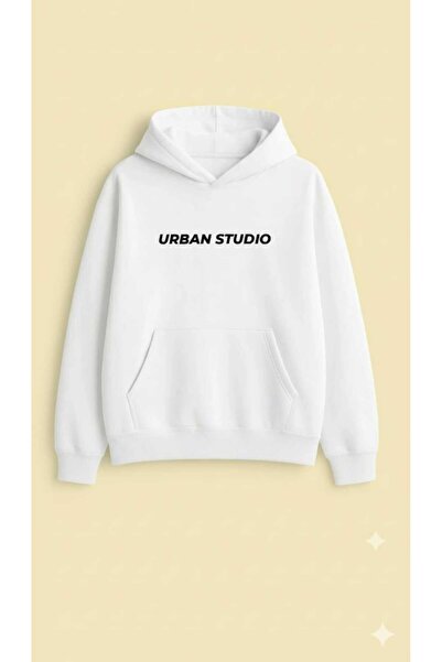 woonkey Oversized Streetwear Hoodie Premium Unisex Soft Touch Sweatshirt Urban Studio Minimal Trend