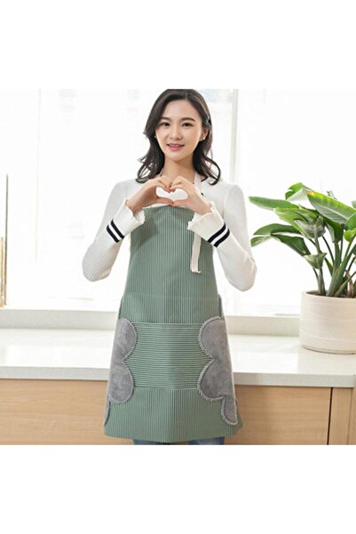 OEM Waterproof kitchen apron, Chef apron 69*71 cm, Green