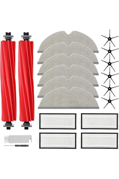 XICEN مجموعة ملحقات Q7 البديلة لـ Roborock Q7/Q7+/Q7 Max/Q7 Max+ - فرش، وسادا...