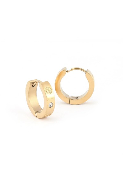 Cozyce Steel earring gold