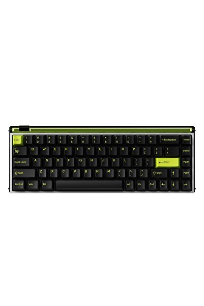 MelGeek MADE68 Ultra+ Green Light %65 TTC Purple Heart KOM Manyetik Sw 8K HE ...