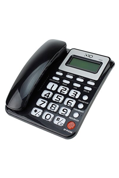 Oho Telefon fix, ID apelant, FSK/DTMF, calculator, calendar, memorie, negru