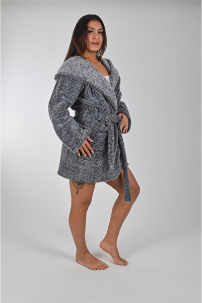 Uçkan home Худі з капюшоном Unisex Wellsoft Плюшевий халат | Халат