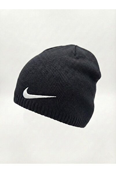 Nike Striped wool blend hat, Unisex, One Size, Black