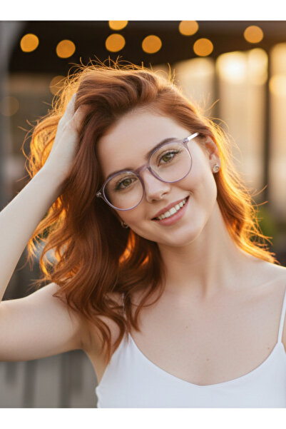 BluePepper Klass |   Round Frame Blue Light Protection Glasses Screen Protect...