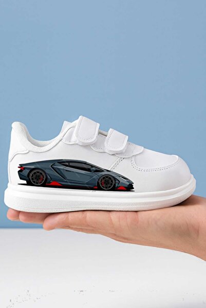 amazoondesing Adidași pentru băieți Lam Super Car cu imprimeu