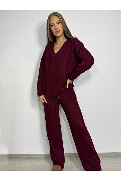 StylovelyShop Two-piece Knitwear Set