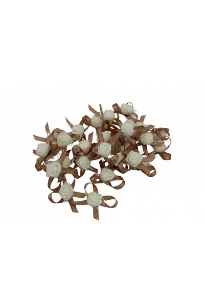 Paperla 100x Set Cocarde trandafir auriu