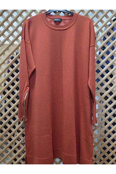 Semina Women's Hijab Mercerized Knitwear Tunic